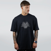 CAMISETA OVERSIZED PRETA - MANIKAST