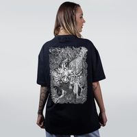 CAMISETA OVERSIZED PRETA - MANIKAST