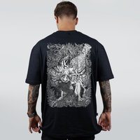 CAMISETA OVERSIZED PRETA - MANIKAST