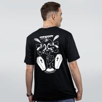 CAMISETA PRETA - PISCALLOWEEN
