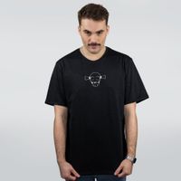 CAMISETA PRETA - PISCALLOWEEN