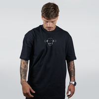 CAMISETA OVERSIZED PRETA - PISCALLOWEEN