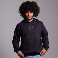 MOLETOM PRETO - PISCALLOWEEN