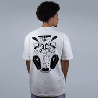 CAMISETA OVERSIZED OFF WHITE - PISCALLOWEEN