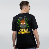 CAMISETA PRETA - MONKEY CASH