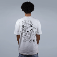 CAMISETA OVERSIZED OFF WHITE - YO