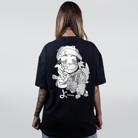 CAMISETA OVERSIZED PRETA - YO