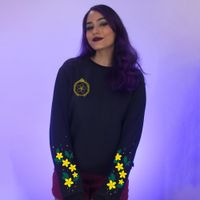 MOLETOM BÁSICO PRETO - TURMA JASMIM