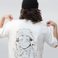 CAMISETA OVERSIZED OFF WHITE - YO