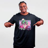 CAMISETA PRETA - NOSTALGIA GIRL
