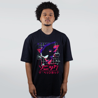 CAMISETA OVERSIZED PRETA - SPEED DEMON