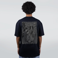 CAMISETA OVERSIZED PRETA - ZIKA DO PANTANO