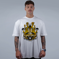 CAMISETA OVERSIZED OFF WHITE - UM ANO EM UMA MÚSICA