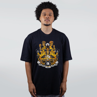 CAMISETA OVERSIZED PRETA - UM ANO EM UMA MÚSICA