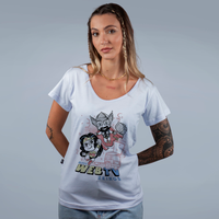 CAMISETA OFF WHITE - BLOQUINHO DOS WEBTVZEIROS