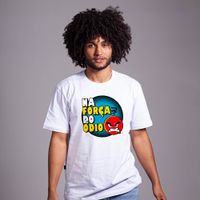 CAMISETA OFF WHITE - NA FORÇA DO ÓDIO