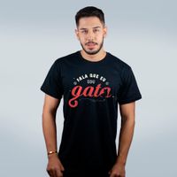 CAMISETA PRETA - FALA QUE EU SOU GATA
