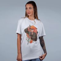 CAMISETA OVERSIZED OFF WHITE - SAMURAI