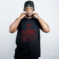 CAMISETA PRETA - DRAGON CYBER