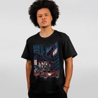 CAMISETA PRETA - NIGHTCITY