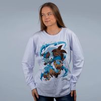MANGA LONGA OFF WHITE - ÁGUA
