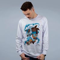 MANGA LONGA OFF WHITE - ÁGUA