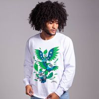 MANGA LONGA OFF WHITE - GRAMA