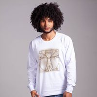 MANGA LONGA OFF WHITE - DEUS E LUCI VITRUVIANO
