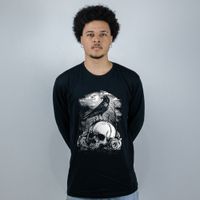 MANGA LONGA PRETA - CORVO
