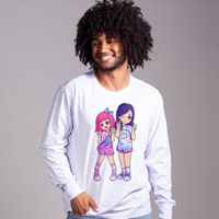 MANGA LONGA OFF WHITE - NATY E KEKE