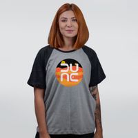 CAMISETA RAGLAN CINZA - DUNA