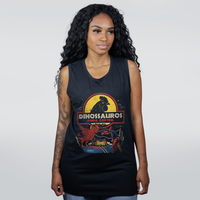 REGATA PRETA - DINOSSAUROS AINDA EXISTEM