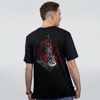 CAMISETA PRETA - FALLEN ANGEL
