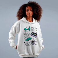 MOLETOM OFF WHITE - YOU’RE ON YOUR OWN COLORIDA