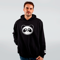 MOLETOM PRETO - CUTE PANDA
