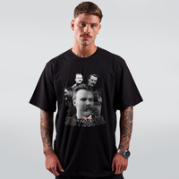 CAMISETA PRETA - NIETZSCHE