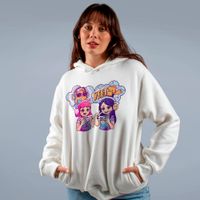 MOLETOM OFF WHITE - KEKE E NATY GAMER