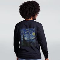 MANGA LONGA PRETA - VAN GOGH