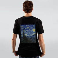 CAMISETA PRETA - VAN GOGH