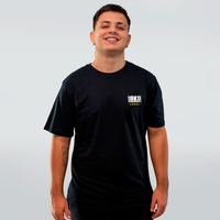 CAMISETA PRETA - 5 ESTRELAS