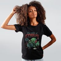 CAMISETA PRETA - THE CALLS OF CTHULHU