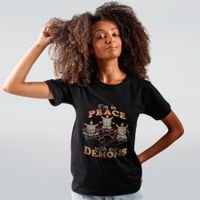 CAMISETA PRETA - MY DEMONS
