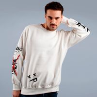 MOLETOM BÁSICO OFF WHITE - VIDAS