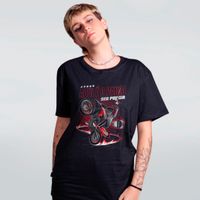 CAMISETA PRETA - AQUI É O PAULO SEU POLICIA