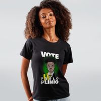 CAMISETA PRETA - PAULO GOVERNADOR