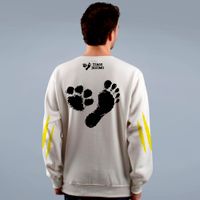 MOLETOM BÁSICO OFF WHITE - JÁCOMO