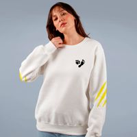 MOLETOM BÁSICO OFF WHITE - JÁCOMO