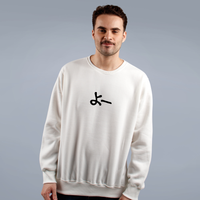 MOLETOM BÁSICO OFF WHITE - YO