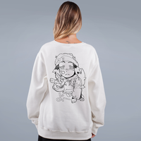 MOLETOM BÁSICO OFF WHITE - YO