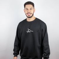 MOLETOM BÁSICO PRETO - YO